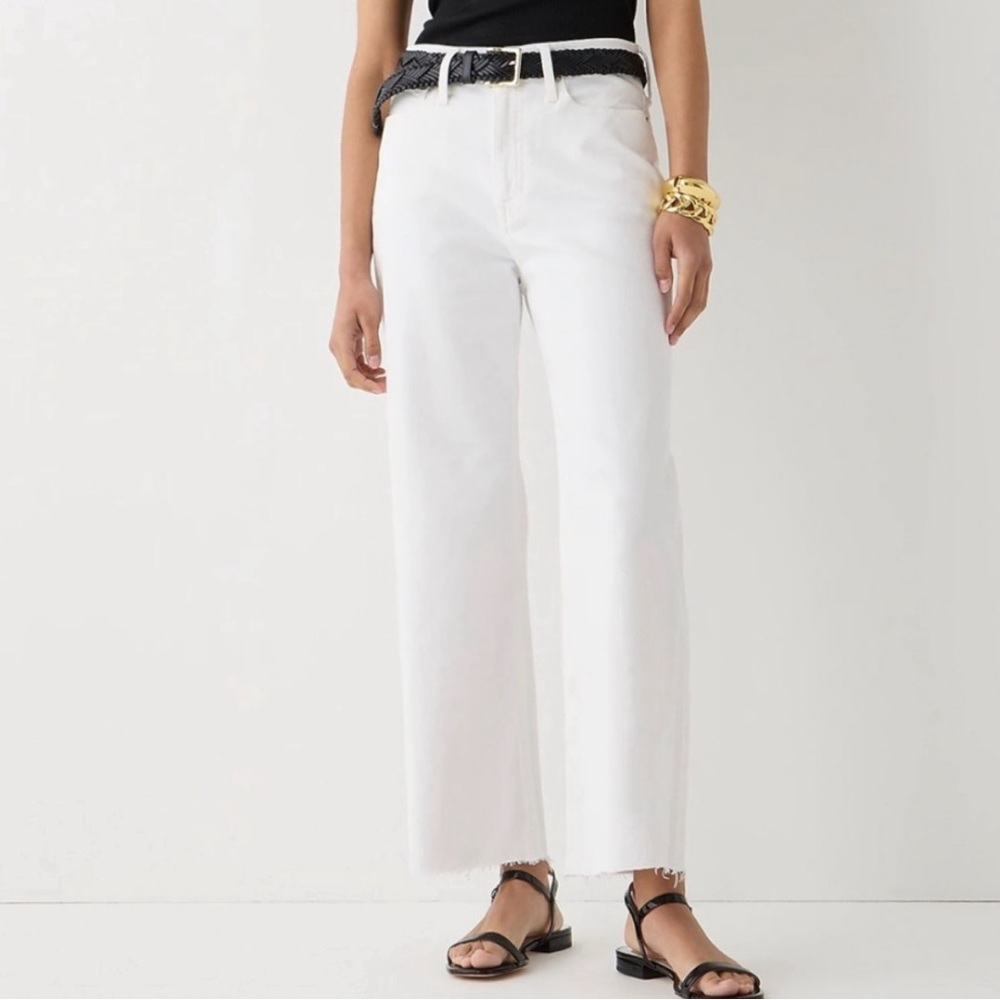 NWT J.Crew Slim Wide-Leg Jean, size P26, BP463
